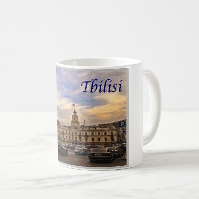 Taza De Café Georgia - Tiflis - (Anverso derecho)