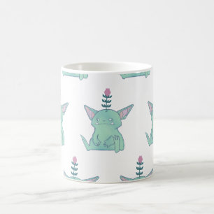 Taza De Café Gerald el duende Criatura de fantasía gruñona y