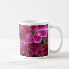 Taza De Café Geranio Borgoña