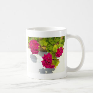 Taza De Café Geranio rosa