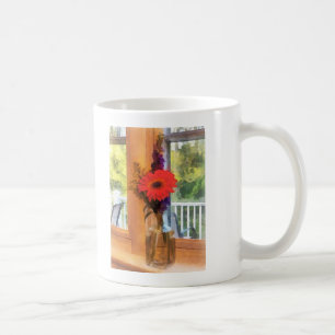 Taza De Café Gerbera Daisy por Kitchen Window