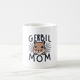 Taza De Café GerbilMom Purpurina: Tesoros para arruinarla y a e
