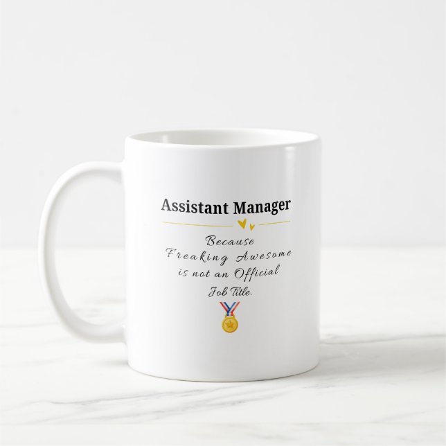 Taza De Café Gerente Asistente (Izquierda)