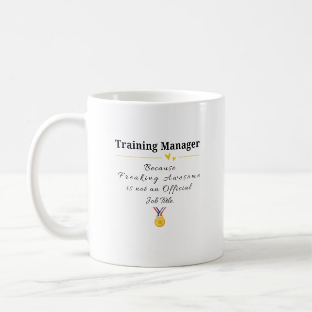 Taza De Café Gerente de Capacitación (Izquierda)