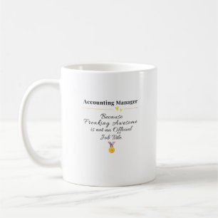 Taza De Café Gerente de Contabilidad