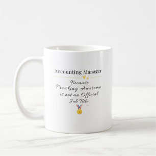Taza De Café Gerente de Contabilidad