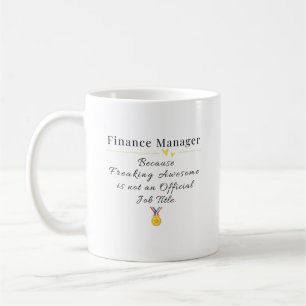 Taza De Café Gerente de finanzas