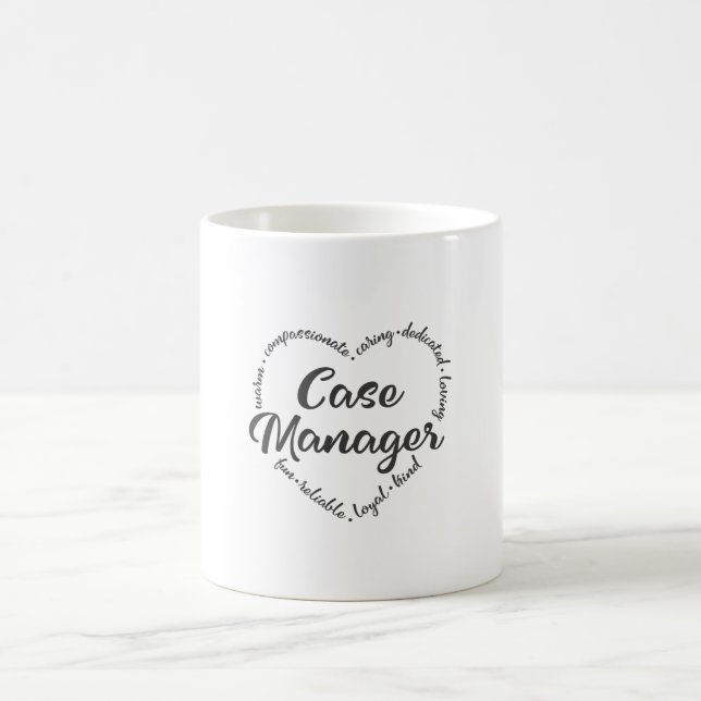 Taza De Café Gerente de fundas, Resultados de trabajadores soci (Centro)