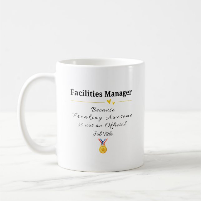 Taza De Café Gerente de instalaciones (Izquierda)