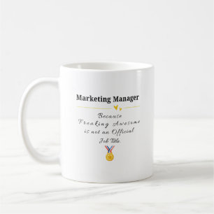 Taza De Café Gerente de marketing