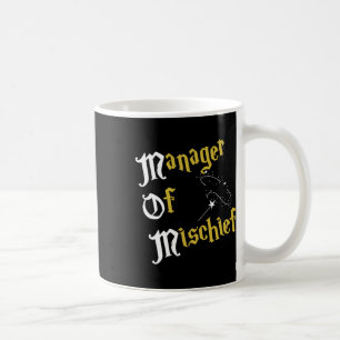 Taza De Café Gerente De Mischief Magical Mom Mischief Manager M
