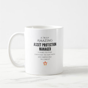Taza De Café Gerente de Protección de Activos