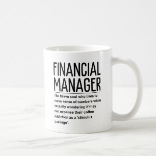 Taza De Café Gerente financiero