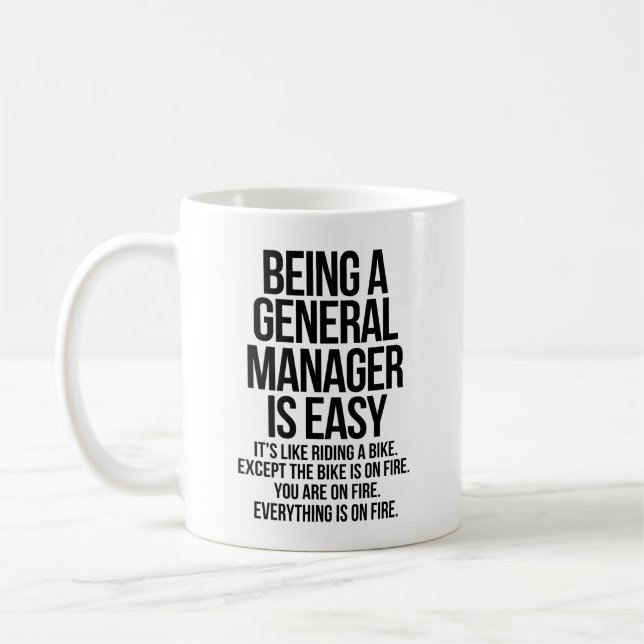Taza De Café Gerente general (Izquierda)