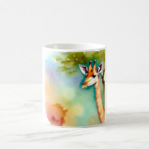 Taza De Café Gerenuk Grace 010924AREF131 - Watercolor