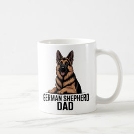 Taza De Café german shepherd dad german shepher lover dog cofee