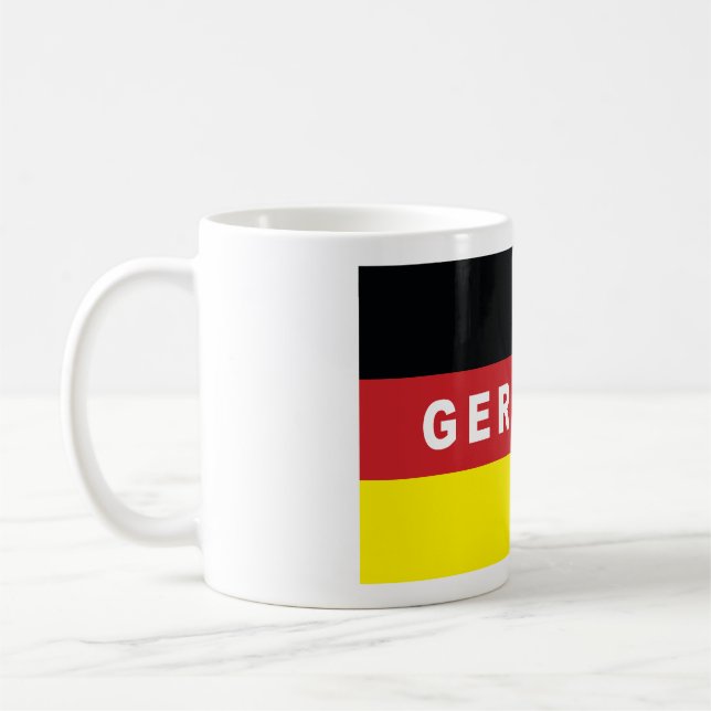 Taza De Café Germany Flag  (Izquierda)
