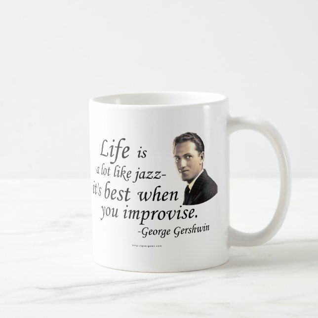 Taza De Café Gershwin el vida (Derecha)