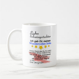 Taza De Café Geschenk an die Schwiegertochter