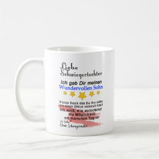 Taza De Café Geschenk an die Schwiegertochter