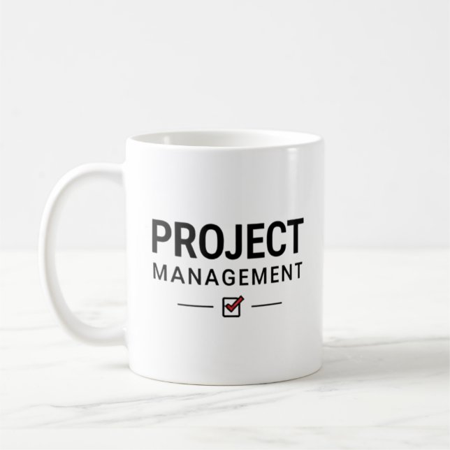 Taza De Café Gestión de Proyectos (Izquierda)