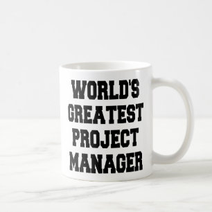 Taza De Café Gestor de proyectos más grande del mundo
