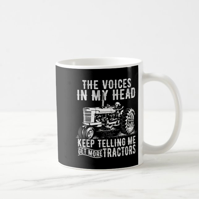 Taza De Café Get More Tractors Funny Quotes Tractors Driver Far (Derecha)