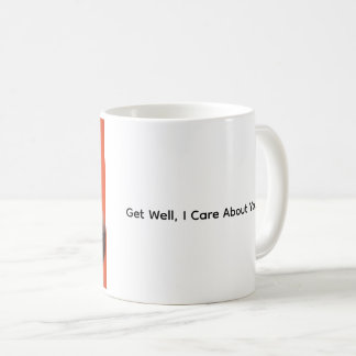 Taza De Café Get Well, I Care About You, Kitten Coffee Mug