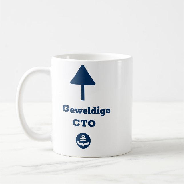 Taza De Café Geweldige CTO (Izquierda)