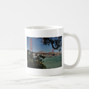 Taza De Café GGBridgeWithBranches