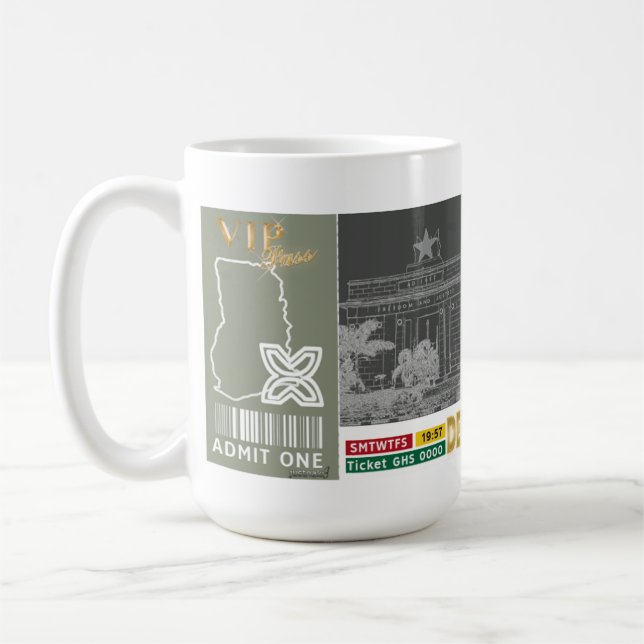 Taza De Café Ghana Adinkra  (Izquierda)