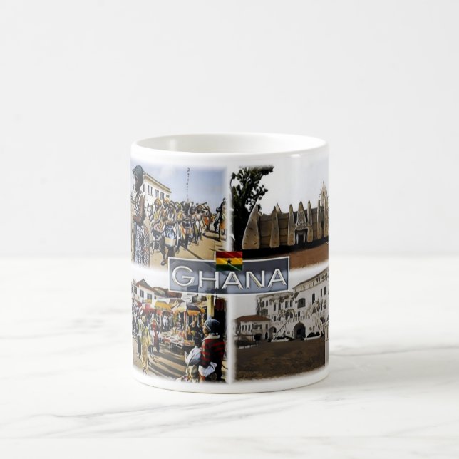 Taza De Café Ghana - Mosaico - (Centro)