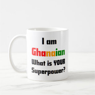 taza de café ghanesa