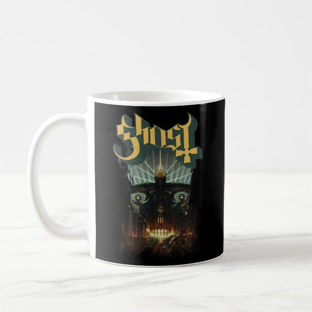 Taza De Café Ghost Â€"Meliora (Izquierda)