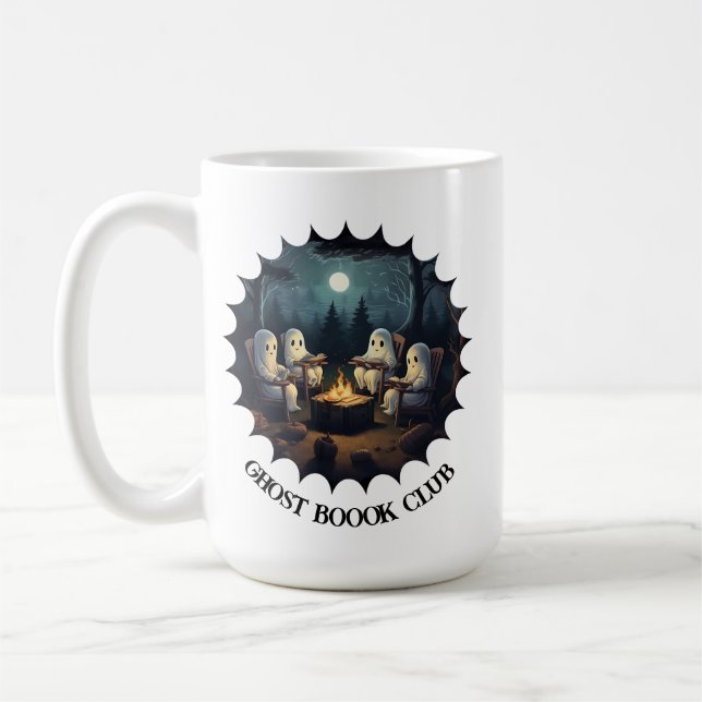 Taza De Café Ghost Book Club Mug (Izquierda)