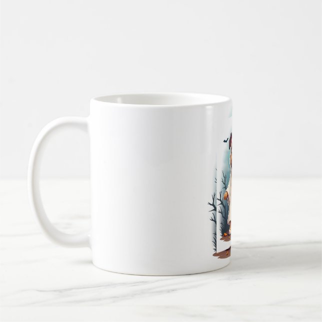 Taza De Café Ghost Bulldog Boo (Izquierda)