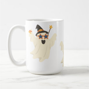 Taza De Café Ghost fiesta - Vibes divertidas de Halloween