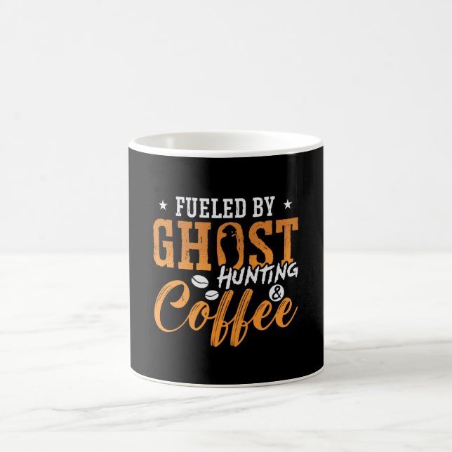 Taza De Café Ghost Hunter Fueled By Ghost Hunting Coffee Hunt (Centro)