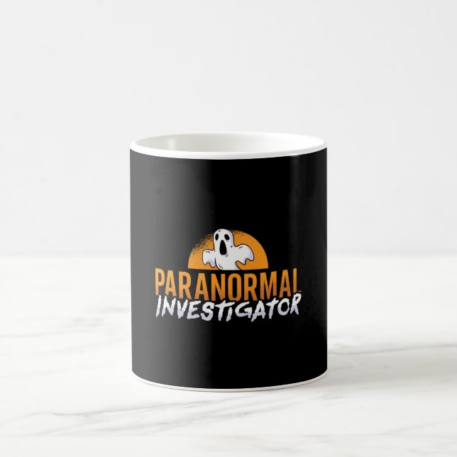 Taza De Café Ghost Hunter Paranormal Investigator Ghost Hunting (Centro)