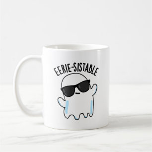 Taza De Café Ghost Pun, divertido y con estilo de Eerie