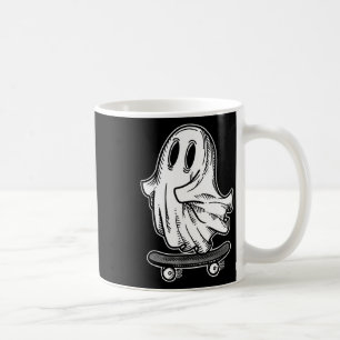 Taza De Café Ghost Skateboarder Blackwork