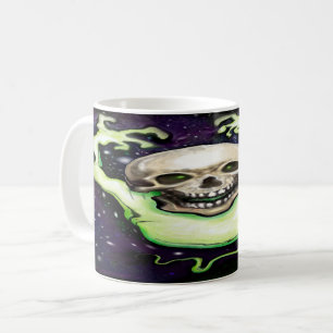 Taza De Café Ghostly Skull