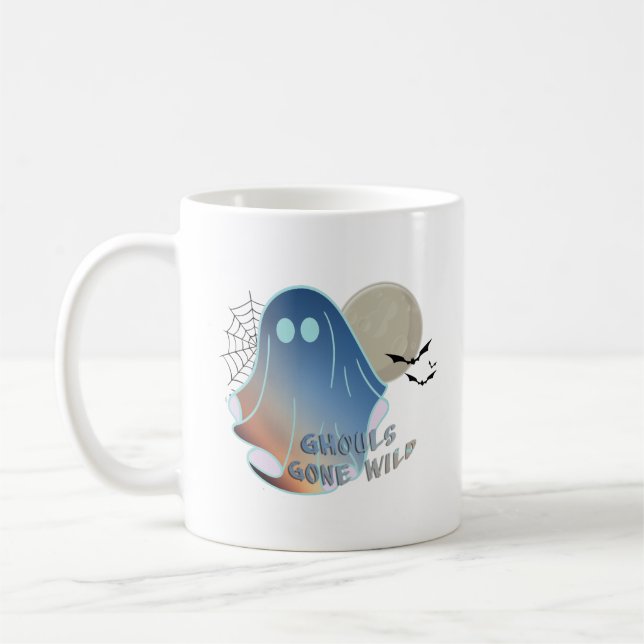 Taza De Café Ghouls se volvió loco (Izquierda)