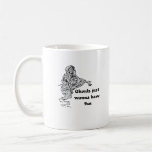 Taza De Café Ghouls solo quiere tener un clásico divertido