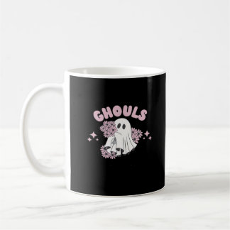 Taza De Café Ghouls solo quieren divertirse con Halloween Art B