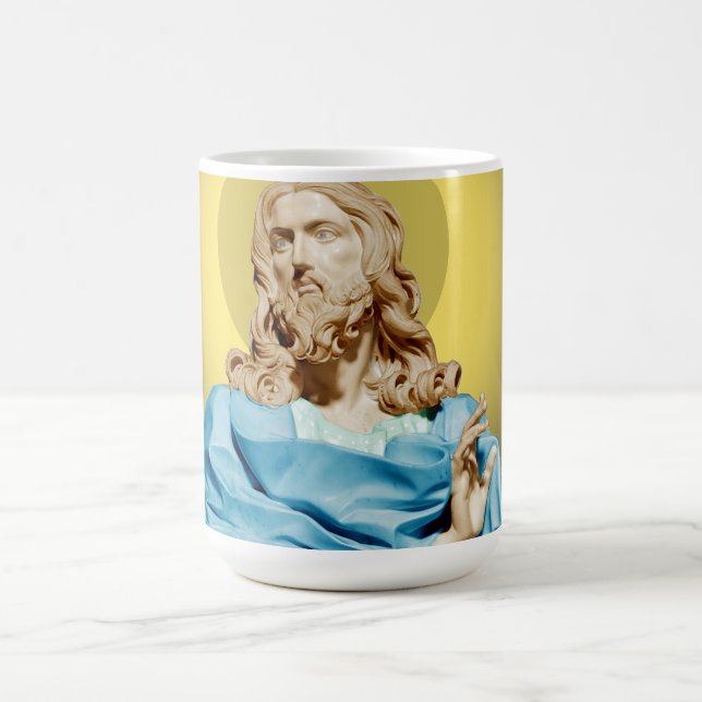 Taza De Café Gian Lorenzo Bernini Busto de Cristo 1679 (Centro)
