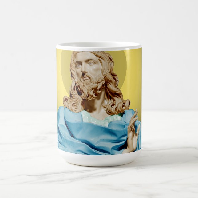Taza De Café Gian Lorenzo Bernini Busto de Cristo 1679 (Centro)