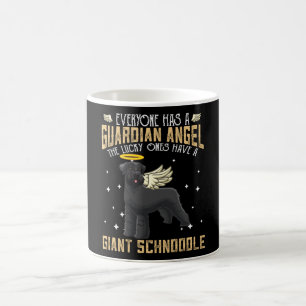 Taza De Café Giant Schnoodle Perro Dueño