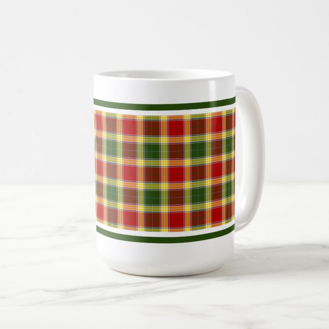 Taza De Café Gibbs Clan Tartan (Anverso derecho)