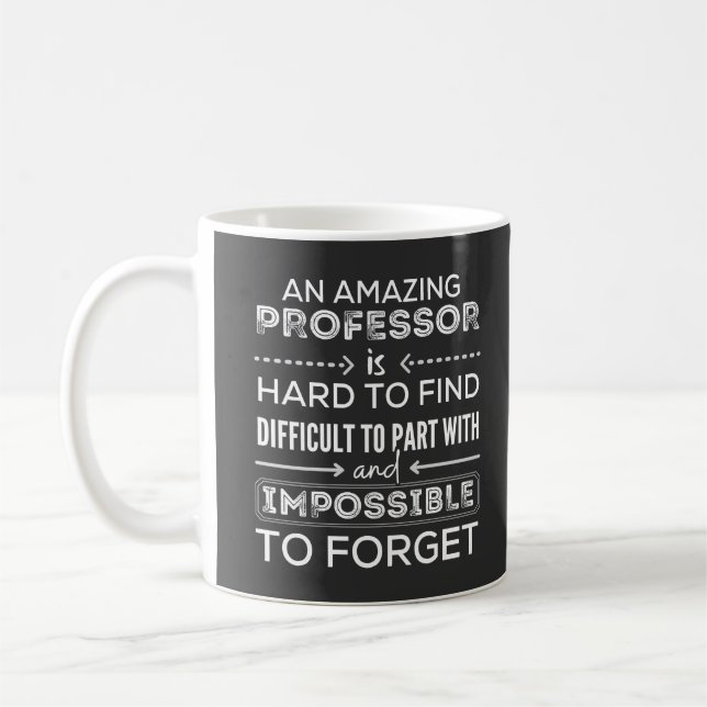 Taza De Café Gift For Professor, Professor Gift (Izquierda)